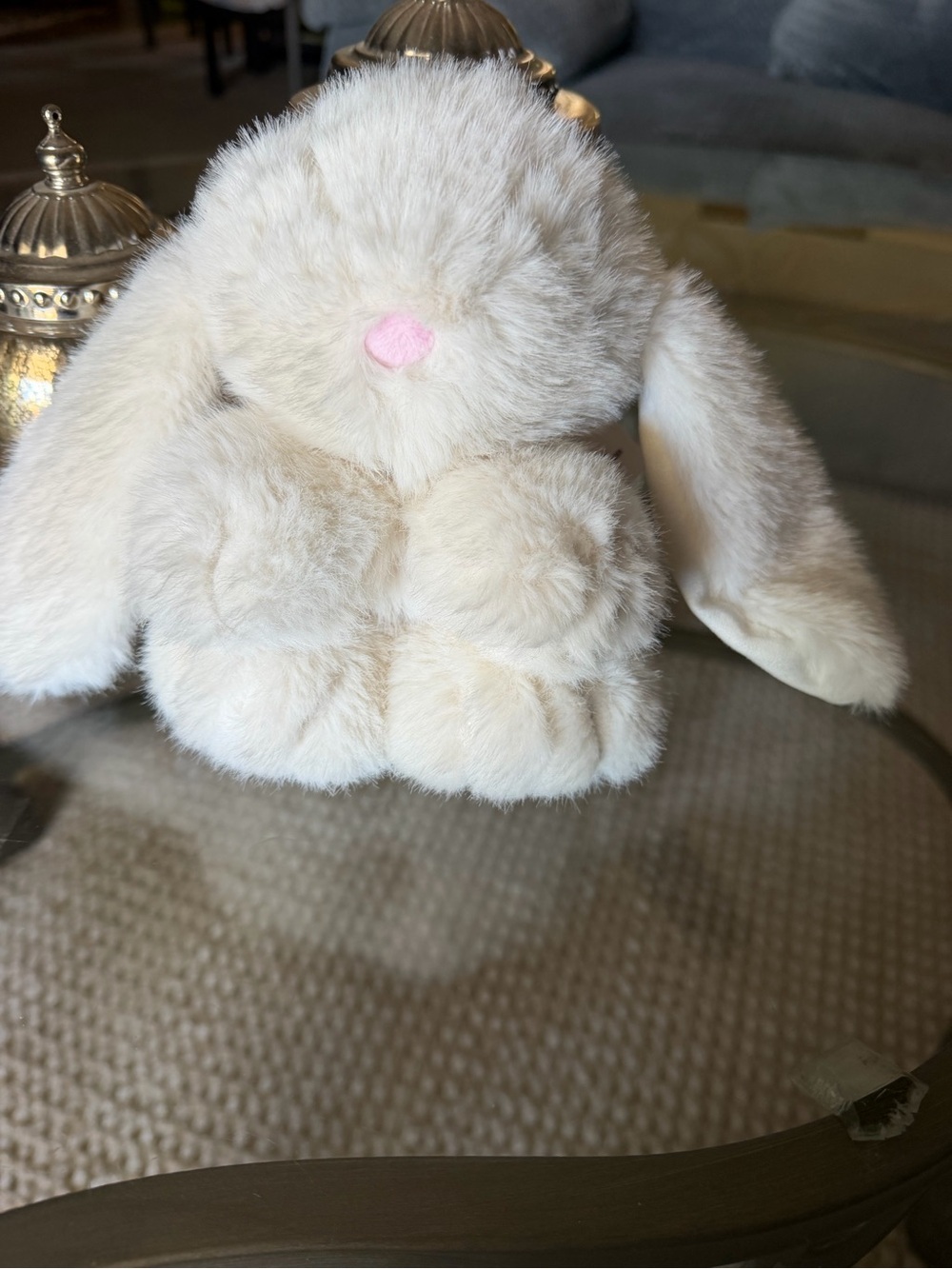 GiggleScape White Bunny 5.5-Inch Plush